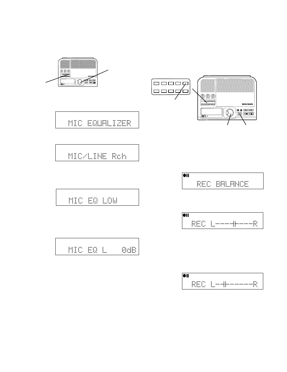 How to record continued, How to adjust the mic equalizer | Marantz CDR300 User Manual | Page 25 / 36