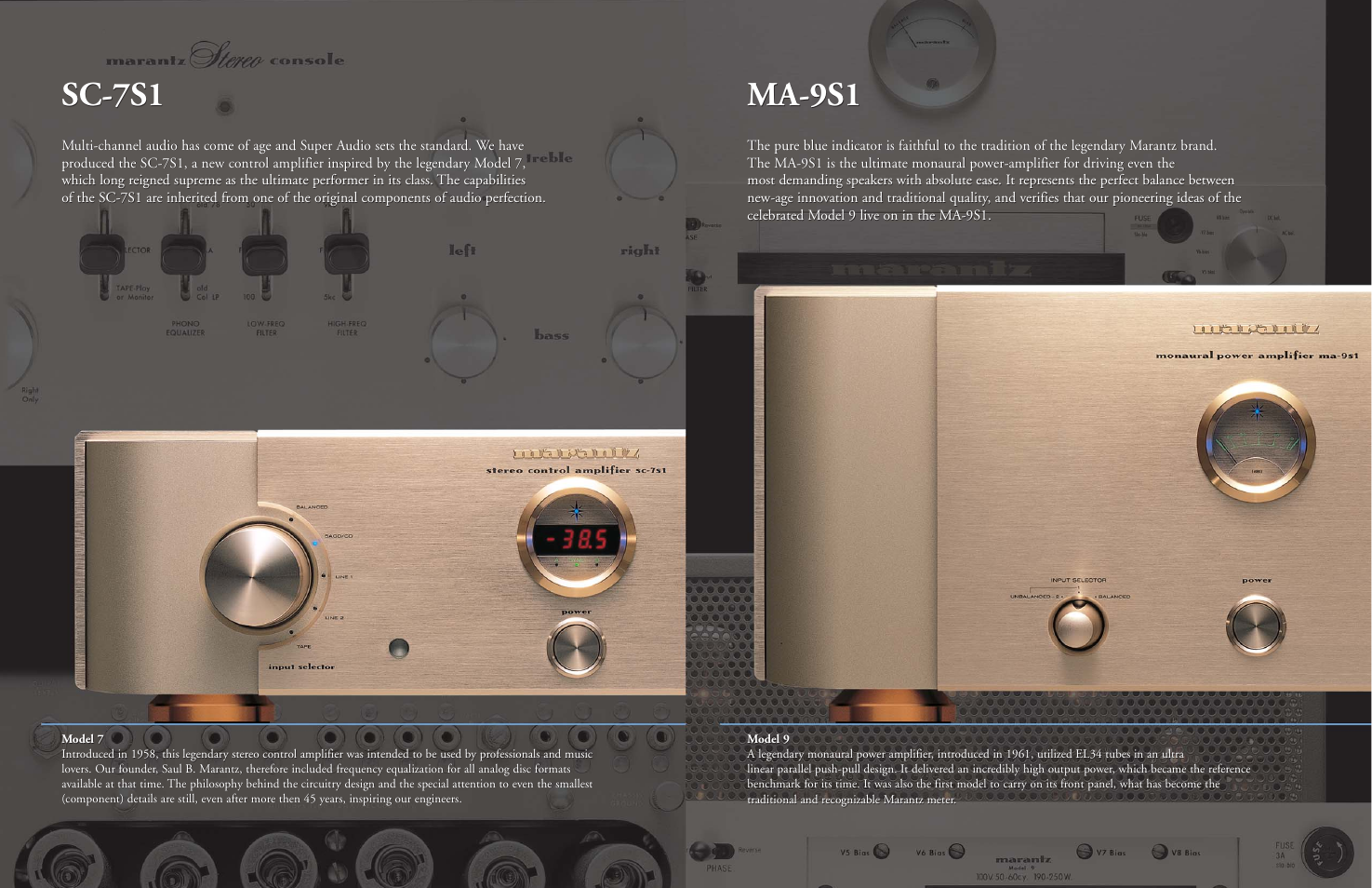 Sc-7s1, Ma-9s1 | Marantz Reference Series SC-7S1 User Manual | Page 4 / 8