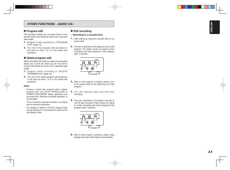 Marantz CD6002 User Manual | Page 26 / 34