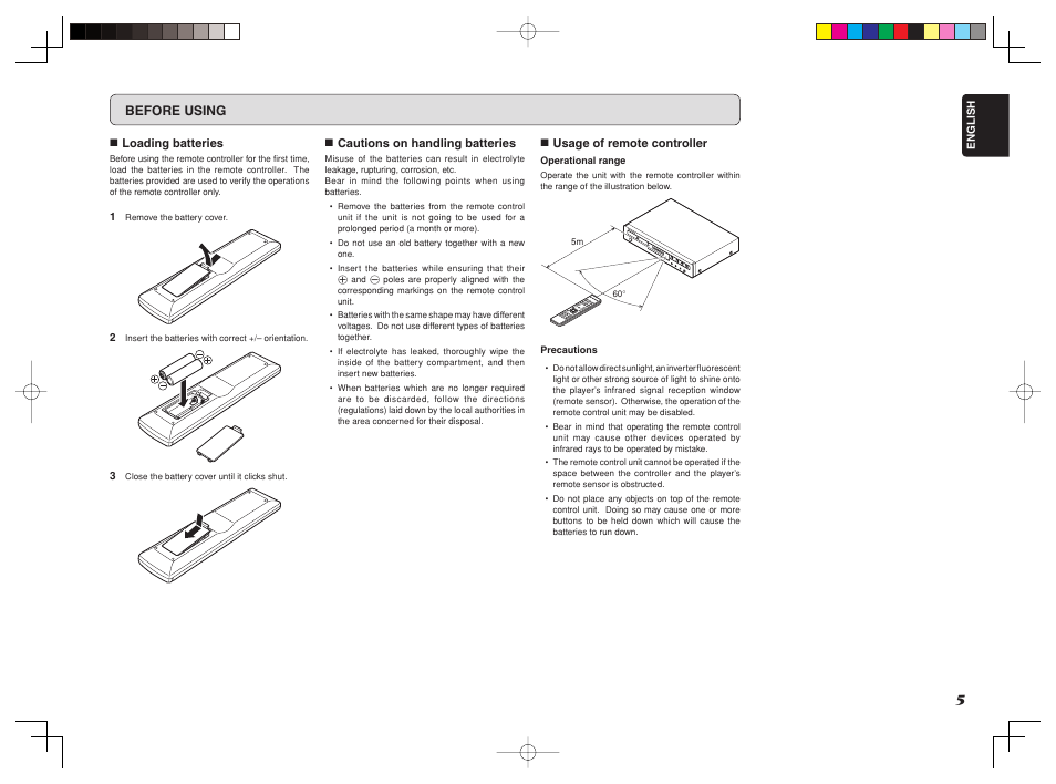 Marantz CD6002 User Manual | Page 8 / 34