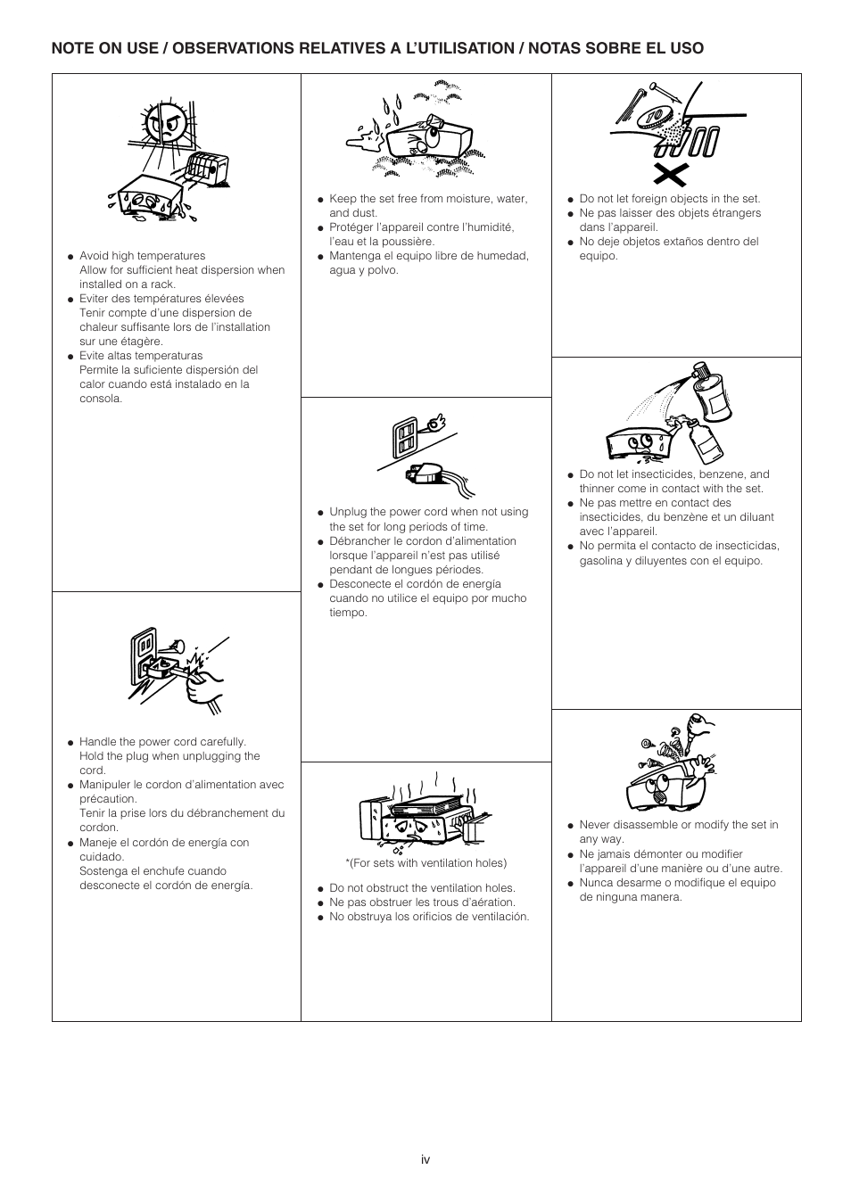 Marantz PMD505 User Manual | Page 5 / 17