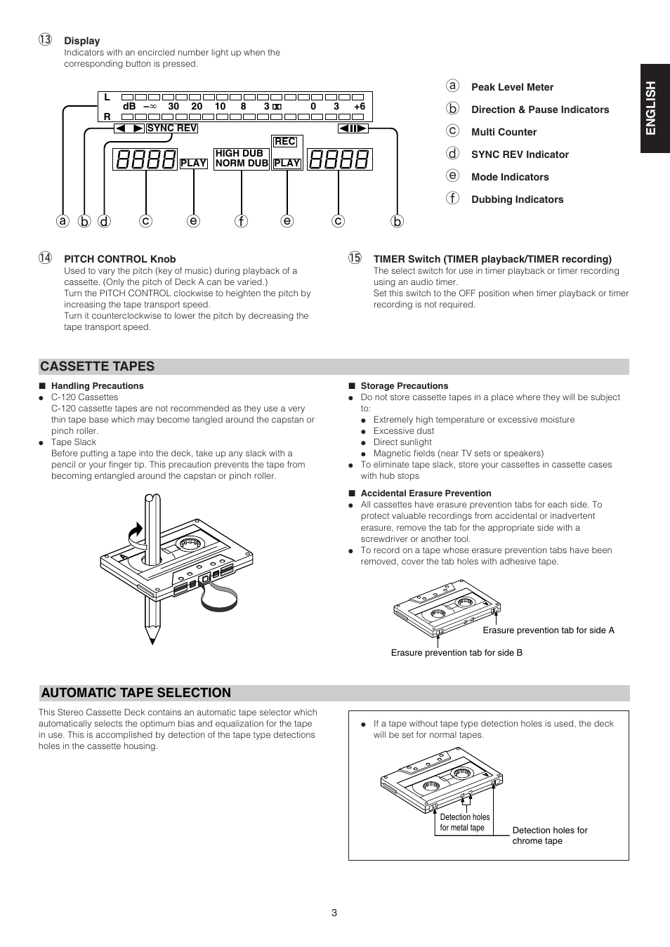 Marantz PMD505 User Manual | Page 8 / 17