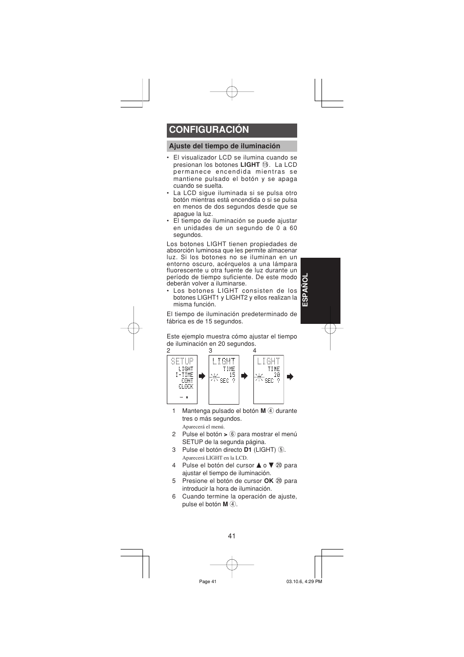 Configuración | Marantz RC1400 User Manual | Page 135 / 191
