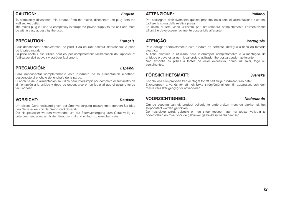 Marantz PMD620MKII User Manual | Page 9 / 96