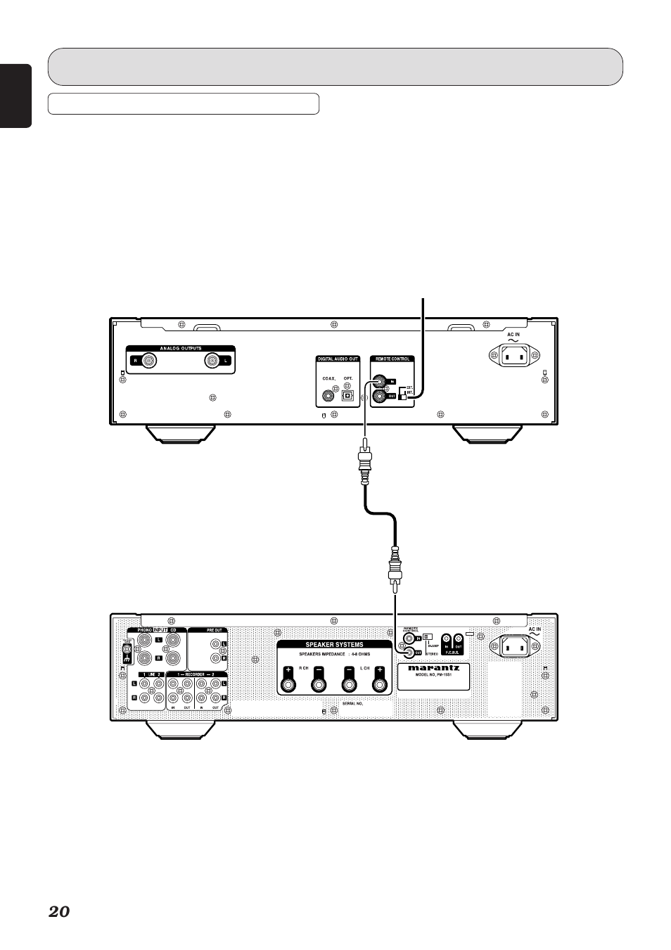 Remote control jacks | Marantz Reference Series PM-15S1 User Manual | Page 24 / 28