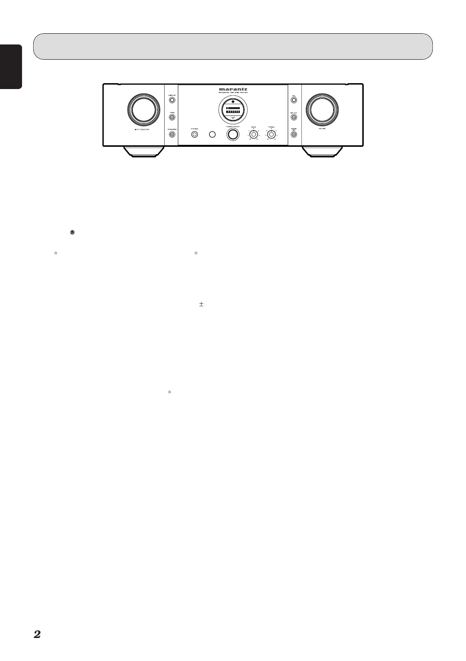 Features, Amplifier, Power | Functions | Marantz Reference Series PM-15S1 User Manual | Page 6 / 28