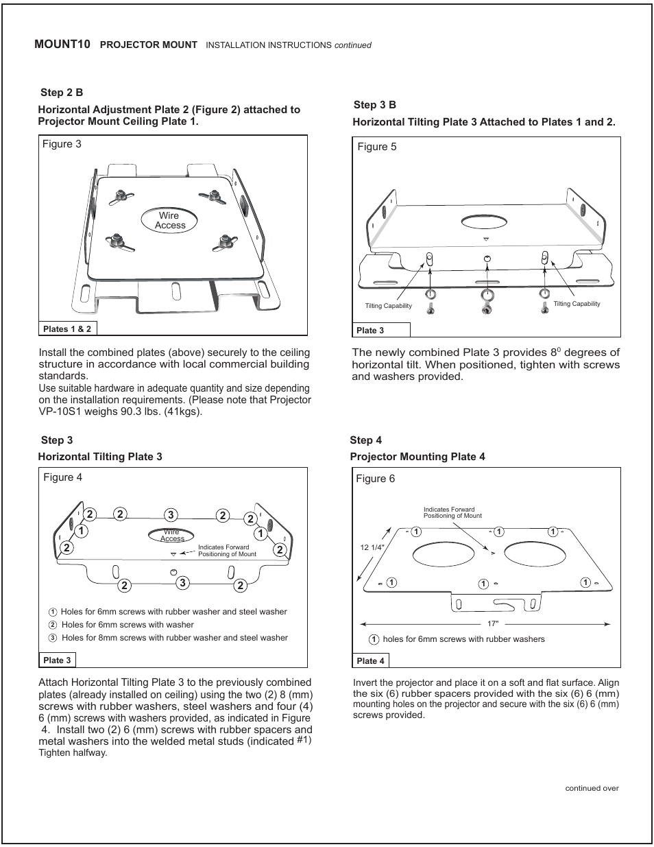 Mount10 | Marantz VP-10S1 User Manual | Page 3 / 4