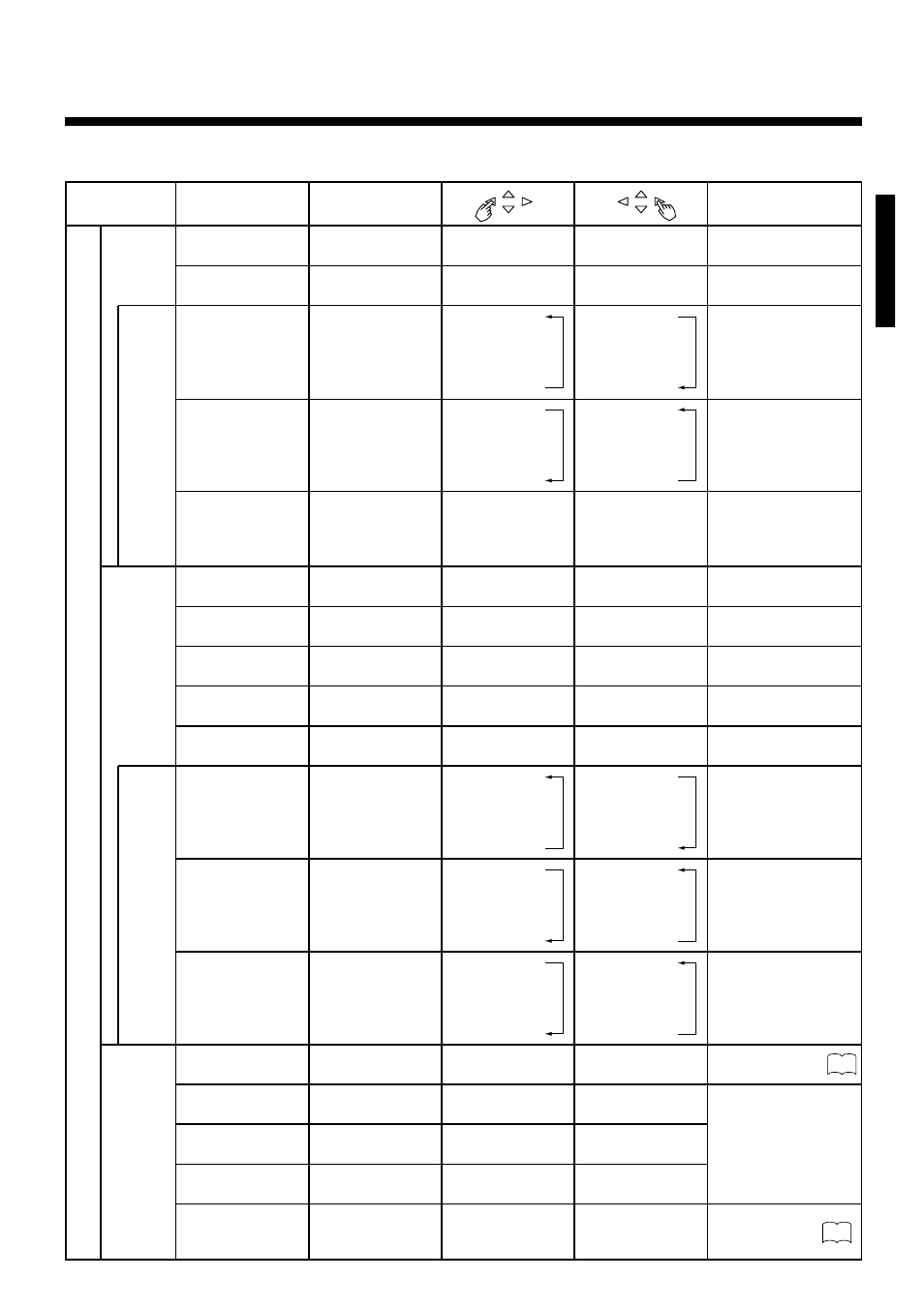 Adjustment item list, English | Marantz PD4298HD s User Manual | Page 23 / 39