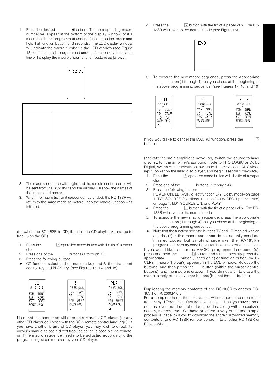 English | Marantz SR-18EX User Manual | Page 34 / 47