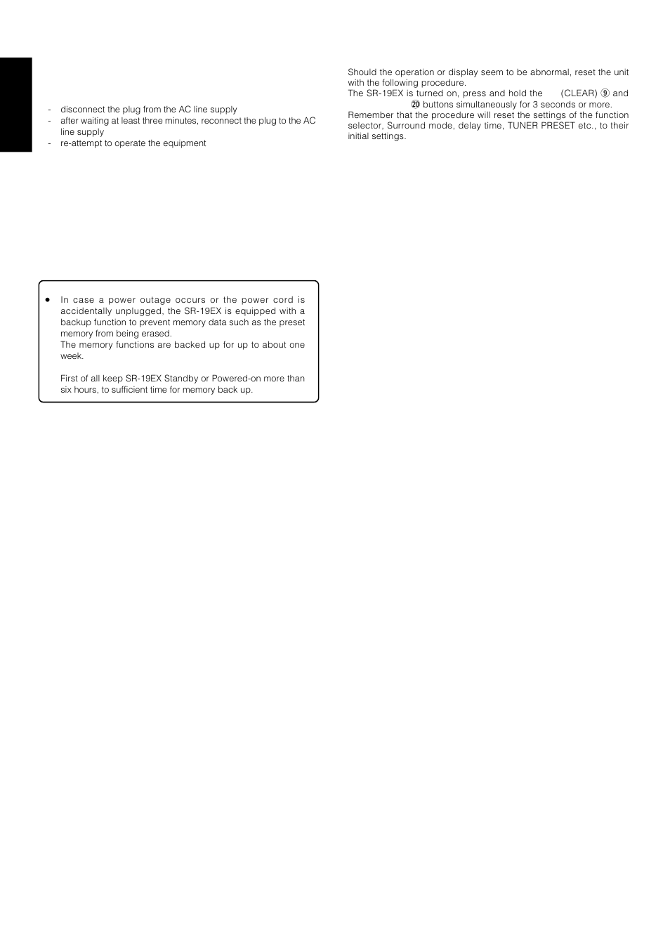 English | Marantz SR-18EX User Manual | Page 45 / 47