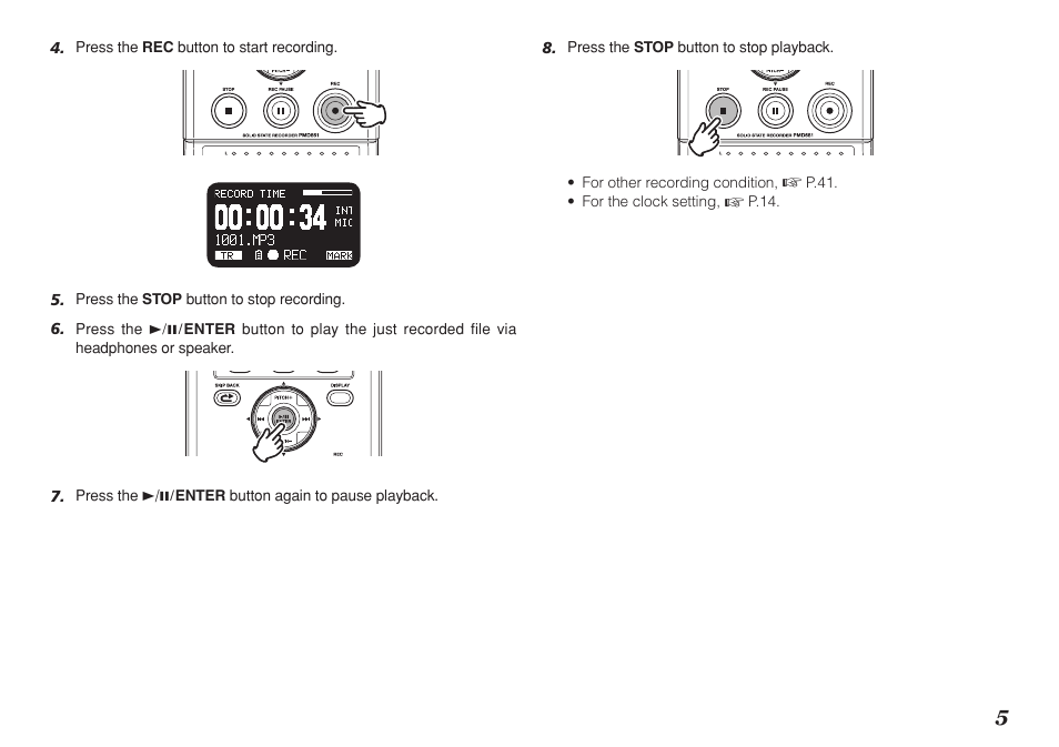 Marantz Professional PMD661 User Manual | Page 14 / 76