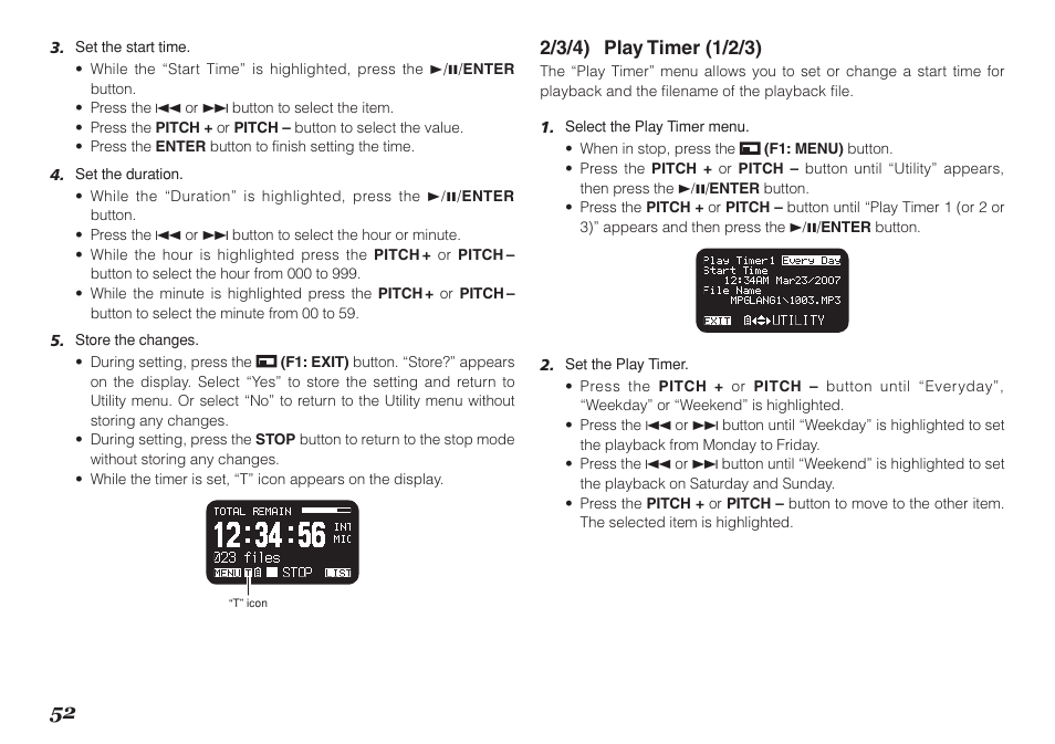 Marantz Professional PMD661 User Manual | Page 61 / 76