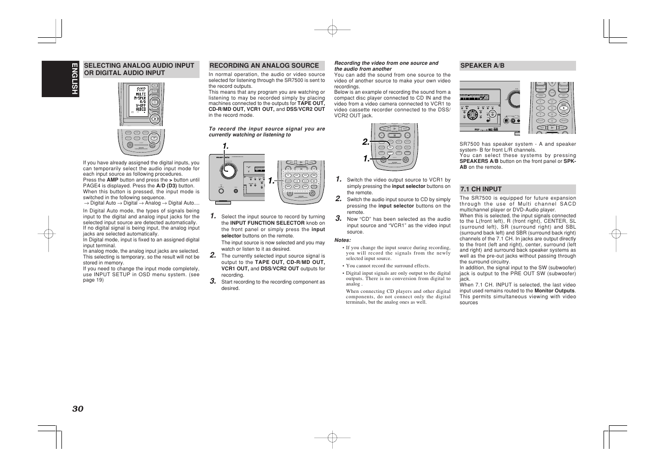 Marantz SR7500 User Manual | Page 34 / 58