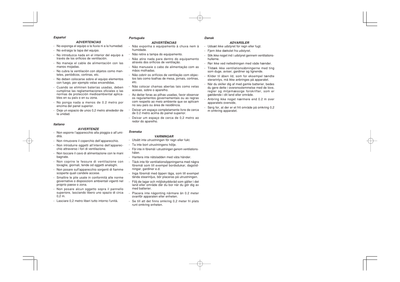 Marantz SR7500 User Manual | Page 4 / 58