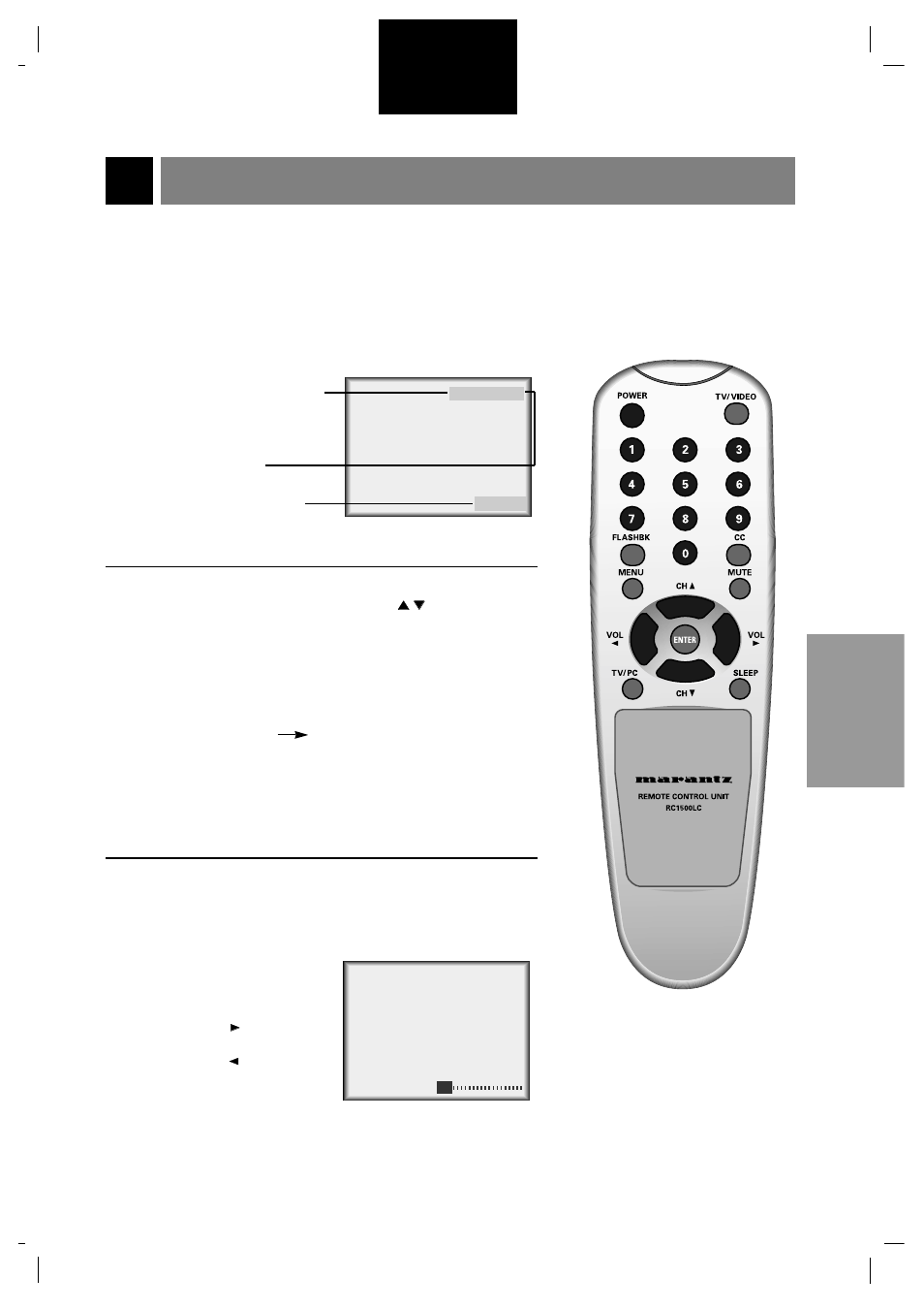 Encendido de la unidad | Marantz LC1510 User Manual | Page 113 / 137