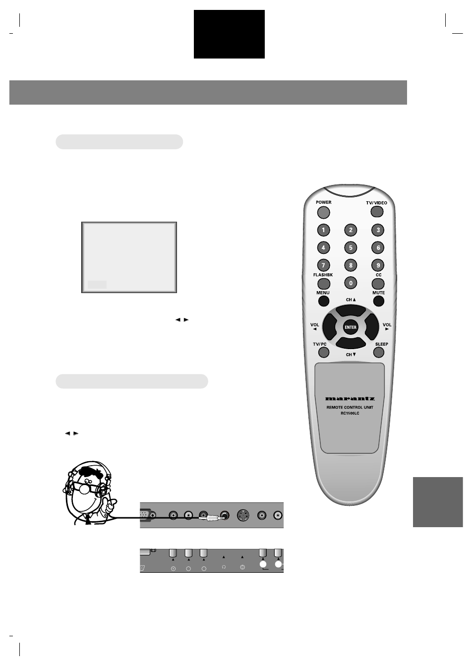 Función de silencio, Español, 39 audio / video | Presione el botón | Marantz LC1510 User Manual | Page 133 / 137