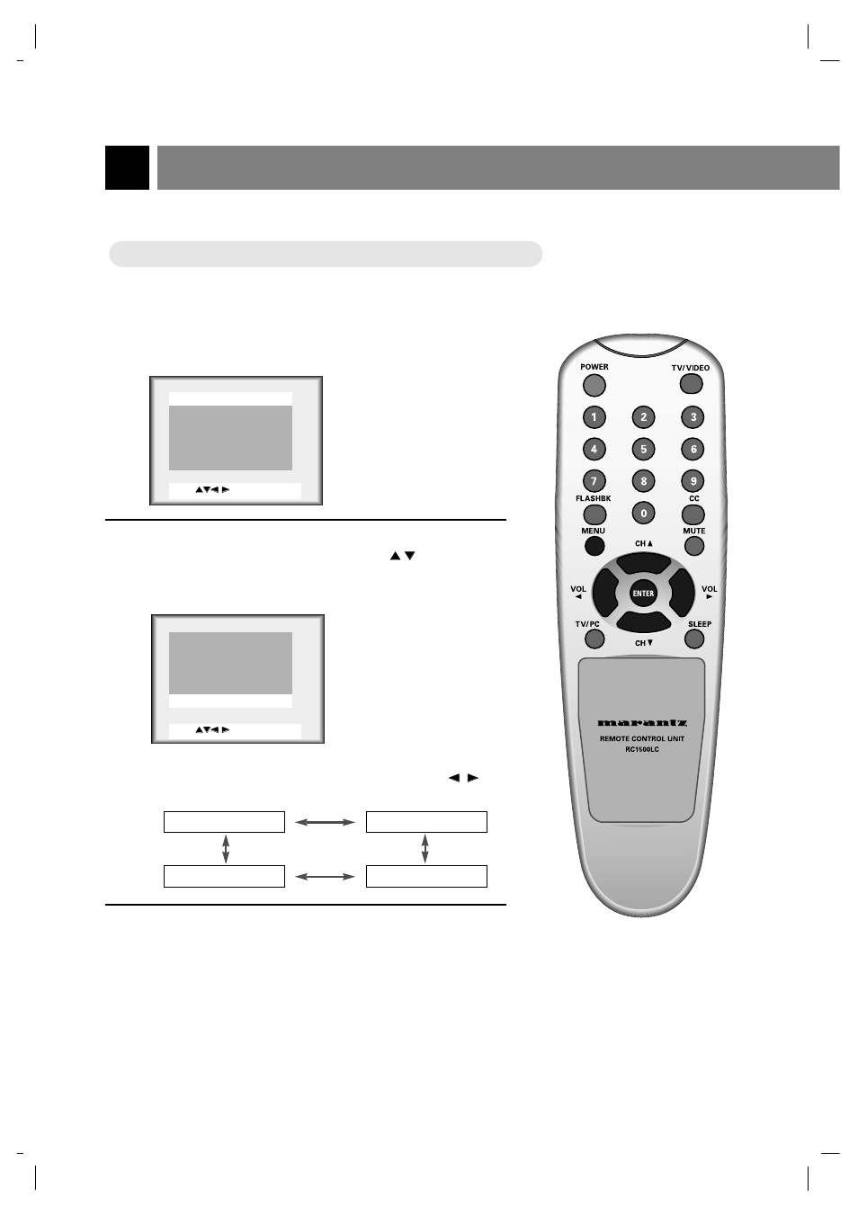 Ajustando la condición de video, Apc (control automático de imagen) | Marantz LC1510 User Manual | Page 134 / 137