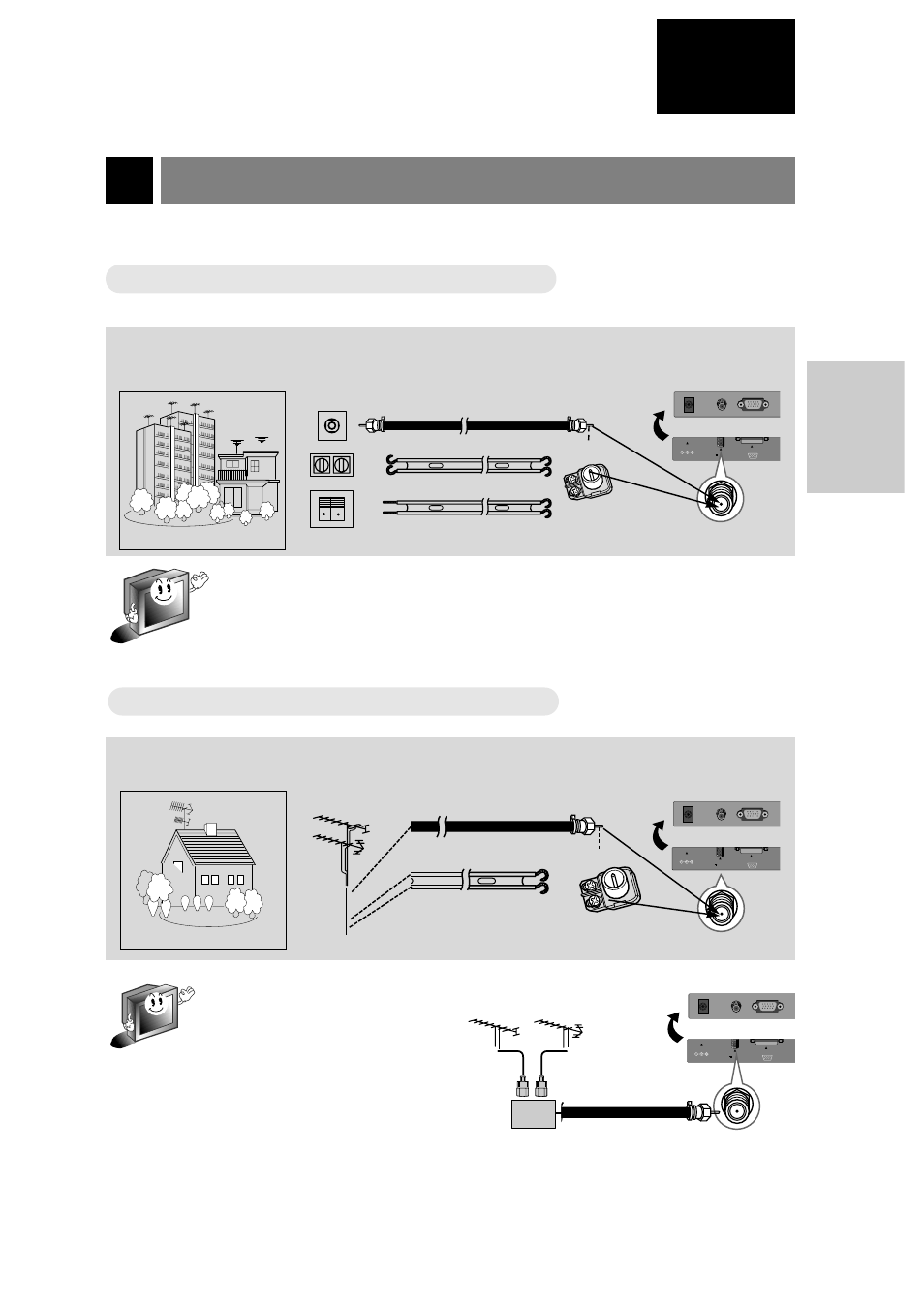 Connecting antenna, Connecting to wall antenna socket, English | 9connection | Marantz LC1510 User Manual | Page 15 / 137