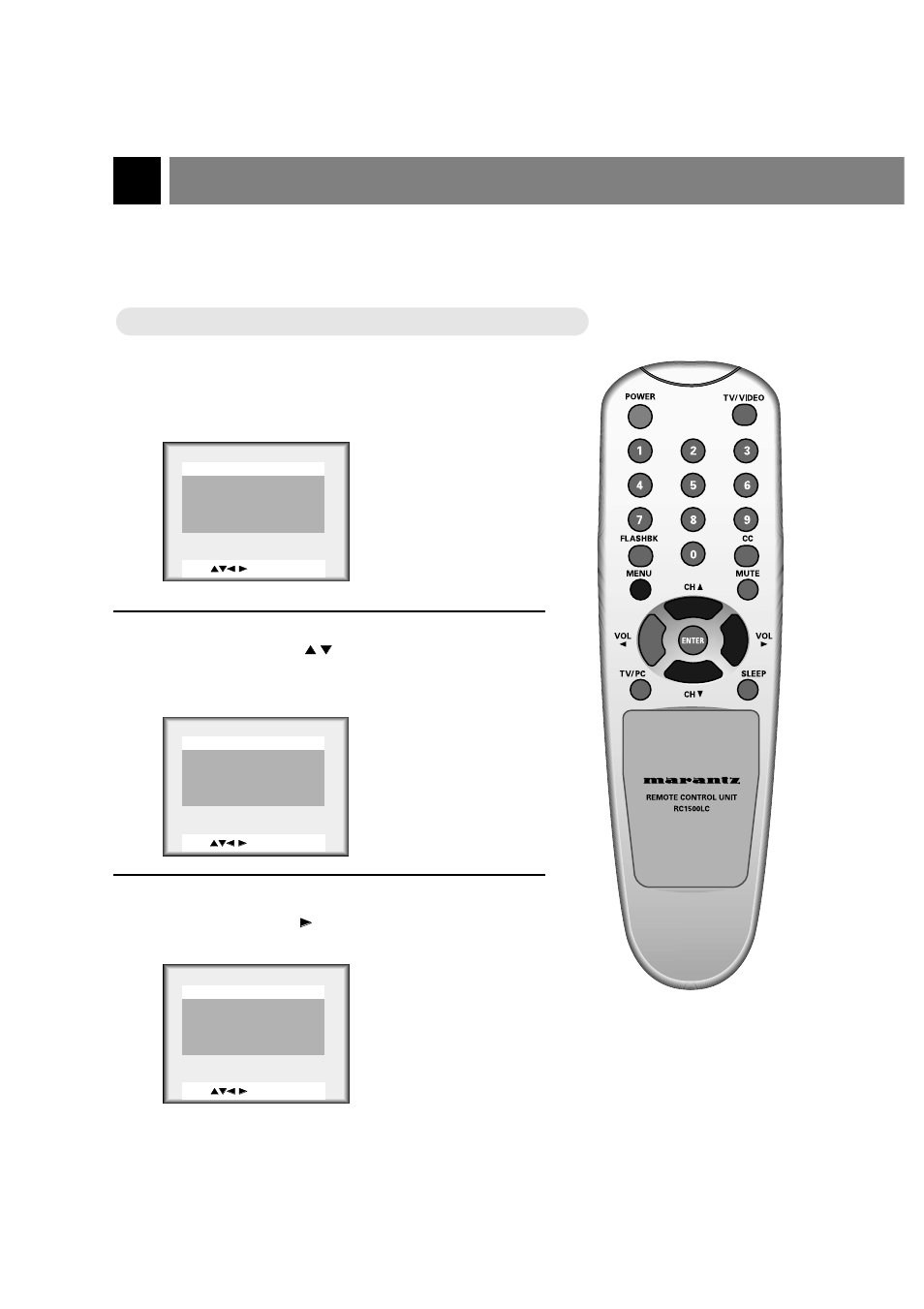 Setting current time | Marantz LC1510 User Manual | Page 36 / 137