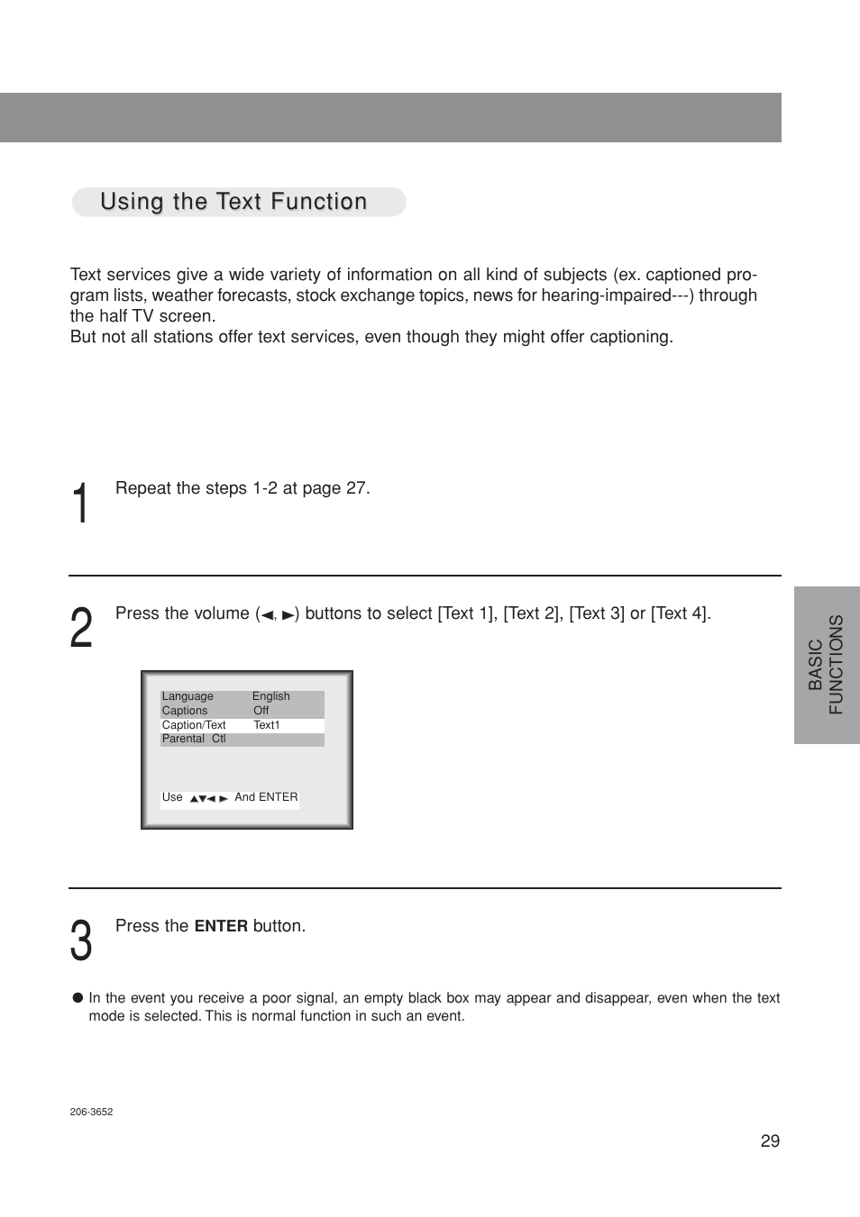 Using the | Marantz LC1500 User Manual | Page 29 / 48