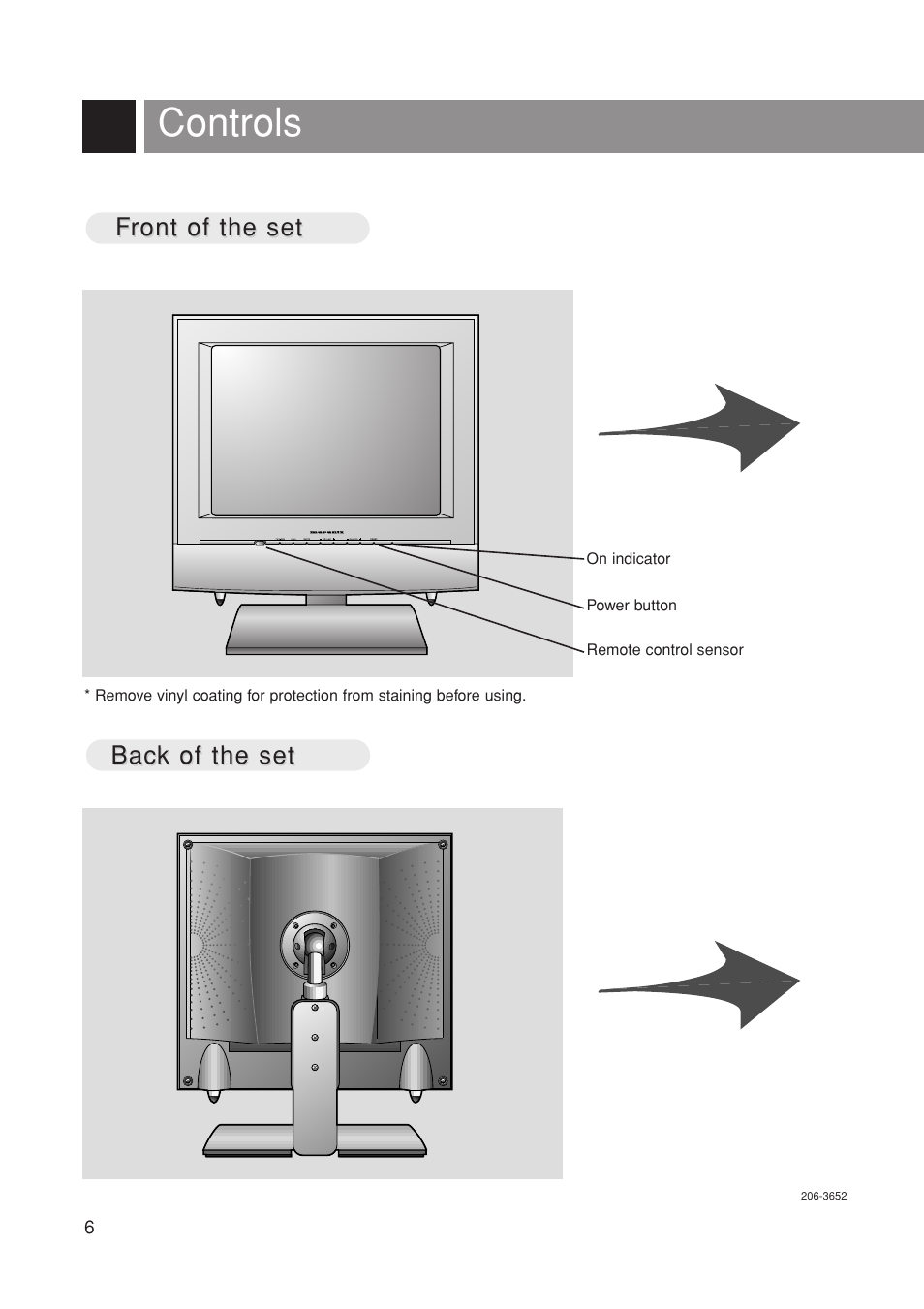 Controls | Marantz LC1500 User Manual | Page 6 / 48