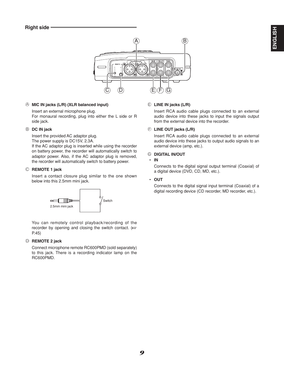 Marantz CDR310 User Manual | Page 17 / 59