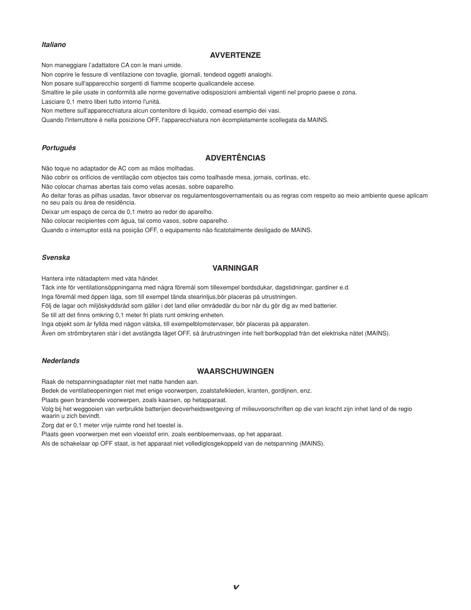 Marantz CDR310 User Manual | Page 6 / 59