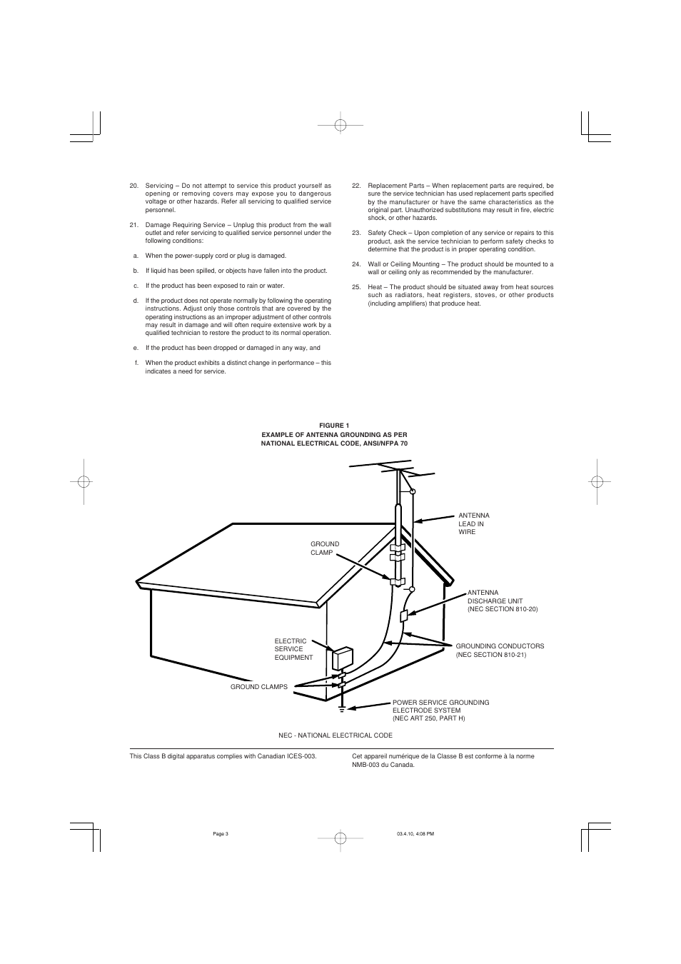 Marantz CD5400 User Manual | Page 3 / 33