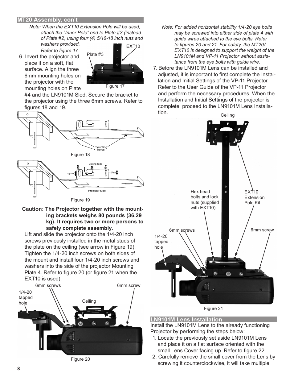 Marantz LN9101M User Manual | Page 8 / 12