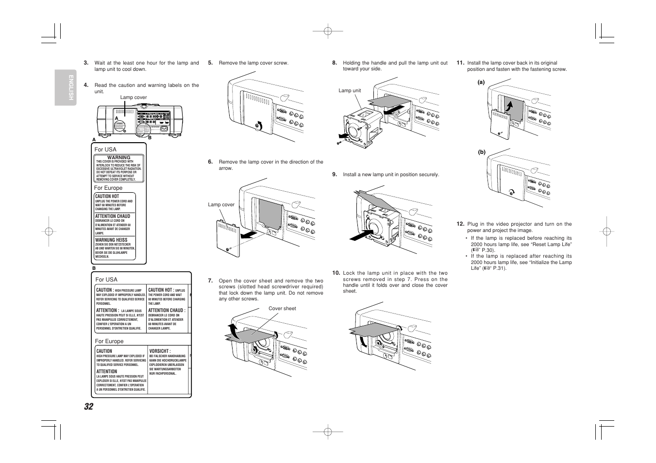 Marantz VP-15S1 User Manual | Page 40 / 47