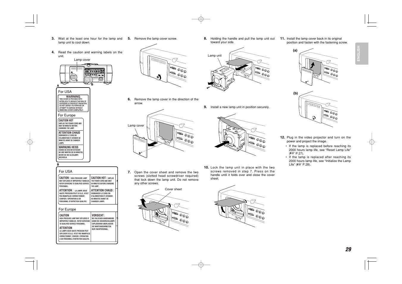 Marantz VP-11S1 User Manual | Page 37 / 43