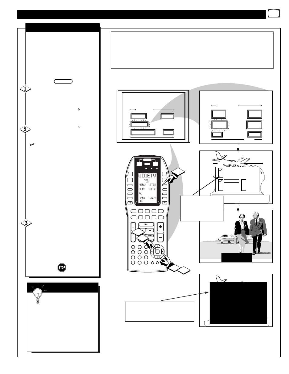 Eature, Ontrols, Continued | Closed caption, Mart | Marantz PV6080 User Manual | Page 11 / 53