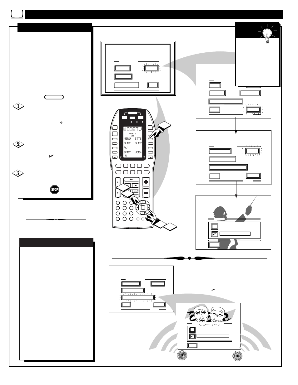 Ound, Ontrols, Continued | Stereo, Mart | Marantz PV6080 User Manual | Page 28 / 53