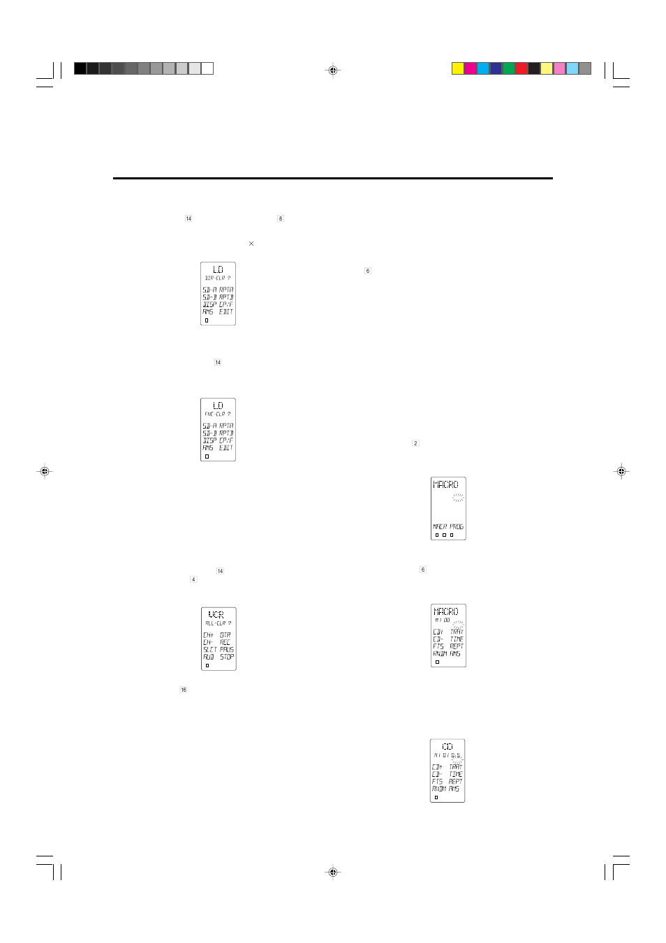 Advanced programming techniques | Marantz PD4292D User Manual | Page 17 / 67