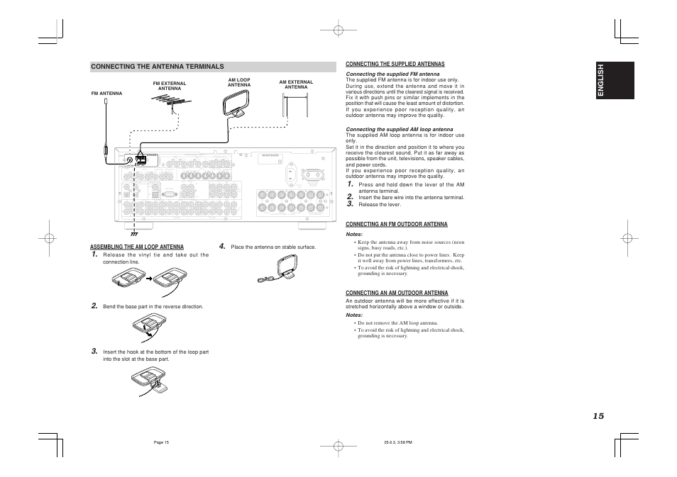 Marantz SR5600 User Manual | Page 19 / 42