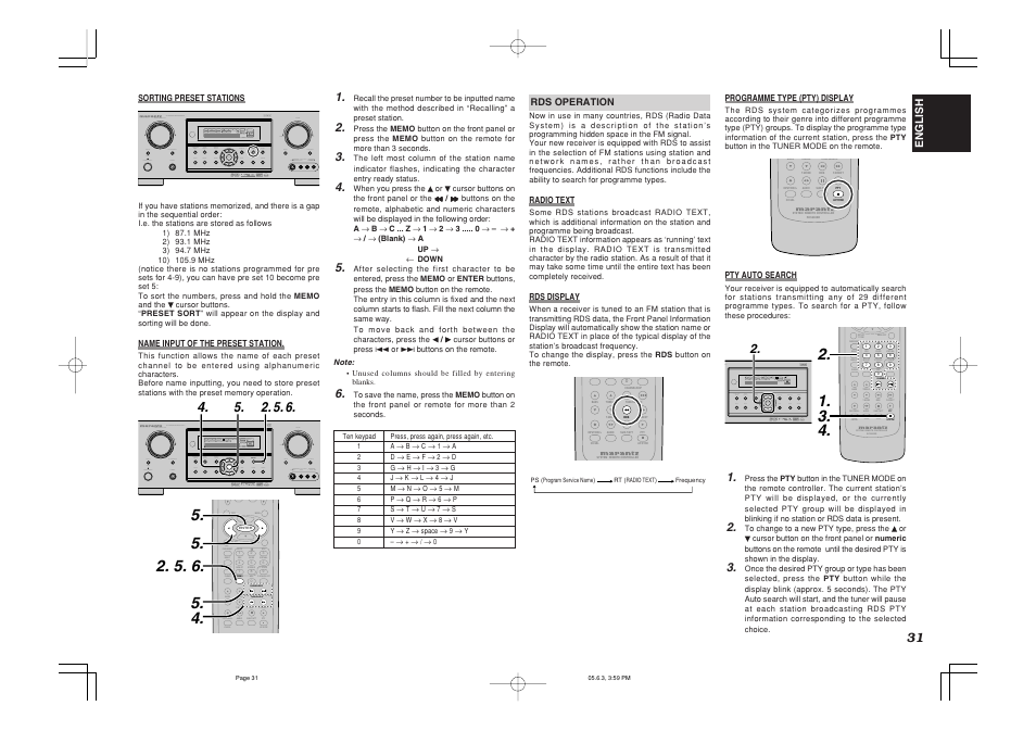 Marantz SR5600 User Manual | Page 35 / 42