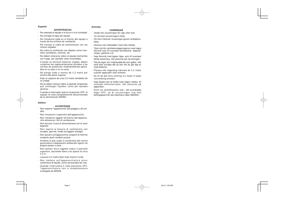 Marantz SR5600 User Manual | Page 4 / 42