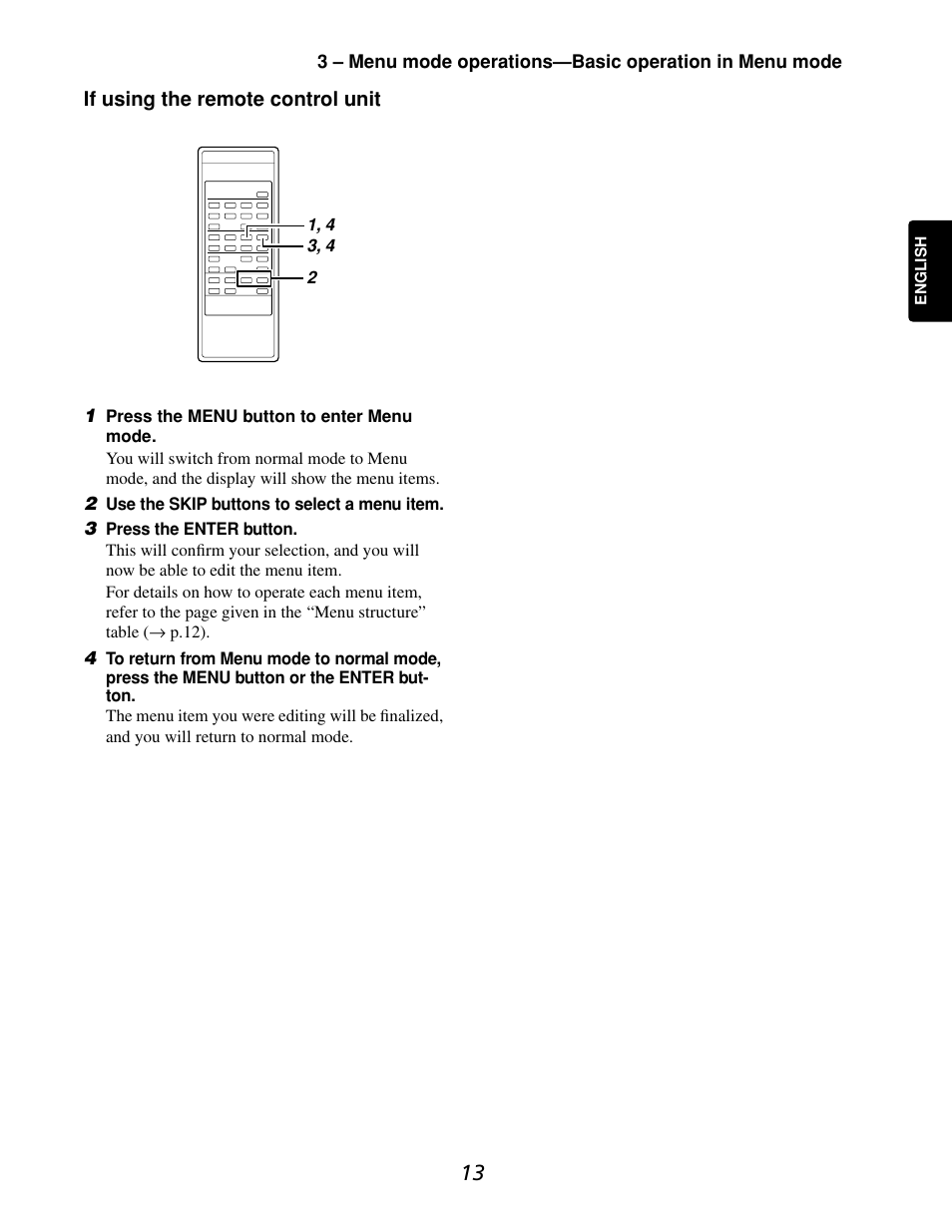 Marantz CDR632 User Manual | Page 13 / 40