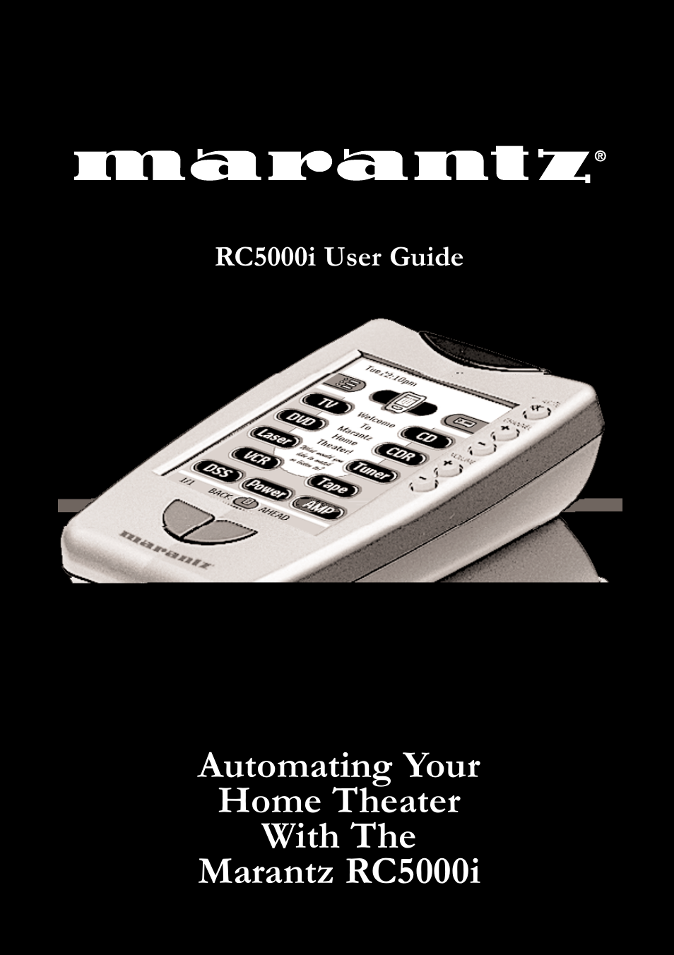 Marantz RC5000i User Manual | 64 pages