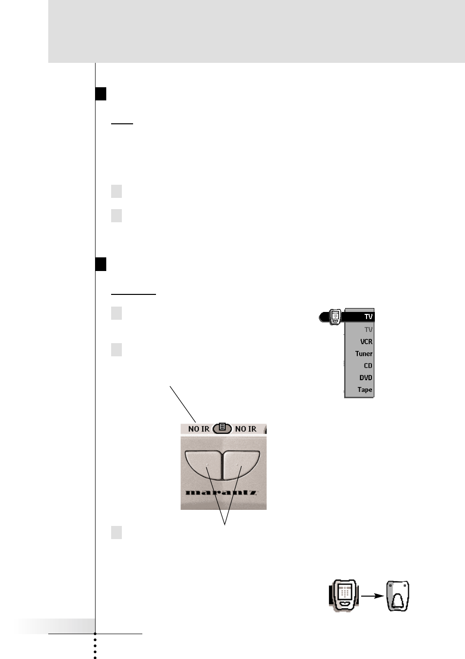 Getting started | Marantz RC5000i User Manual | Page 11 / 64