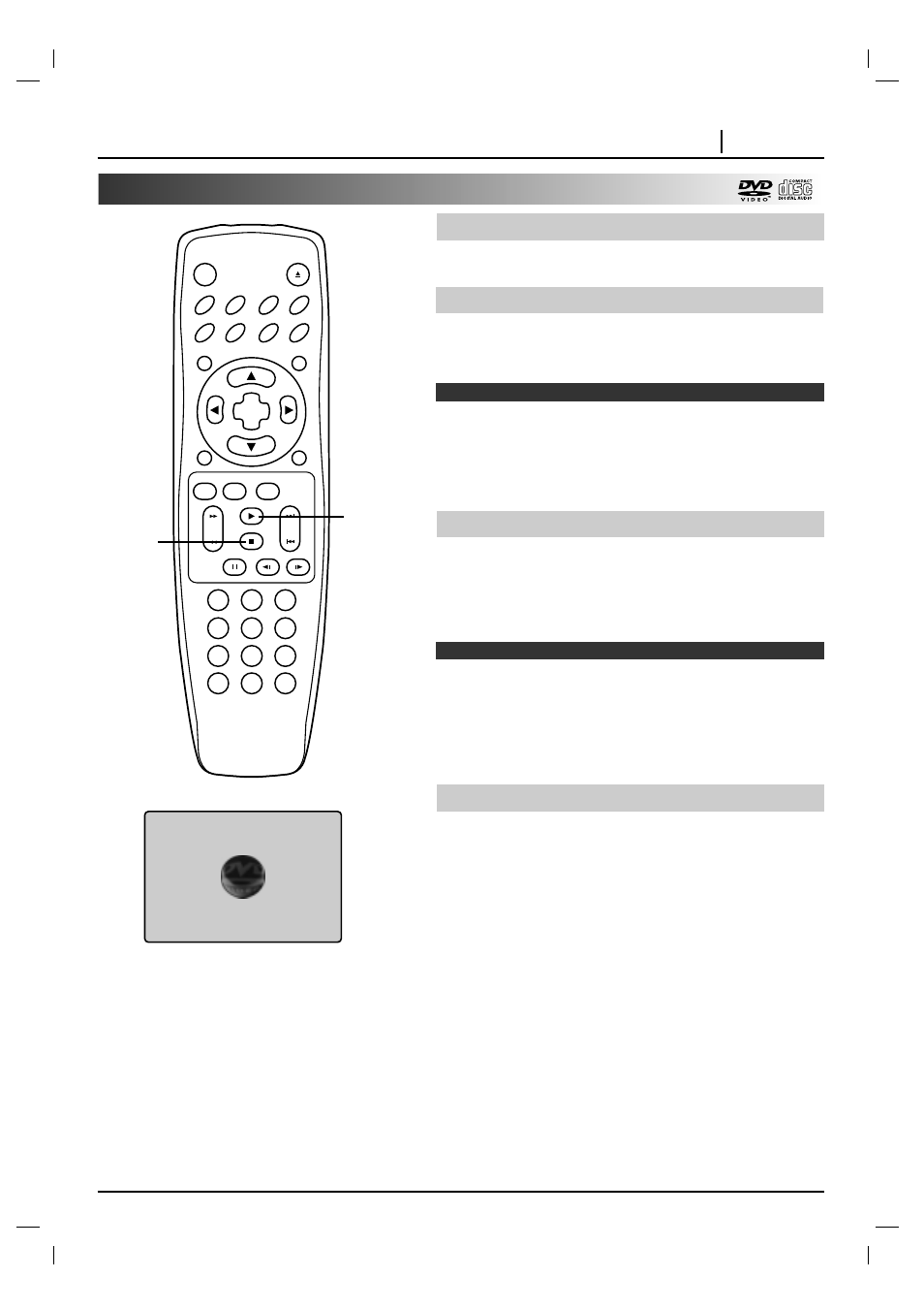 Basic playback (cont’d), Basic operation page 19, Press stop during playback | Stop play screen saver | Marantz DV4200 User Manual | Page 19 / 45