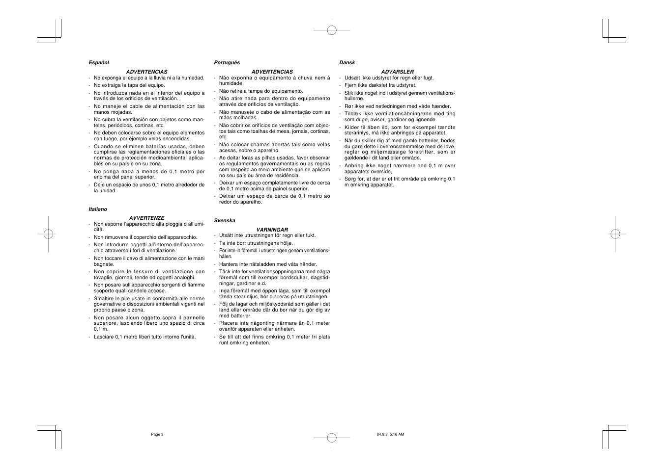 Marantz SA-11S1 User Manual | Page 4 / 19