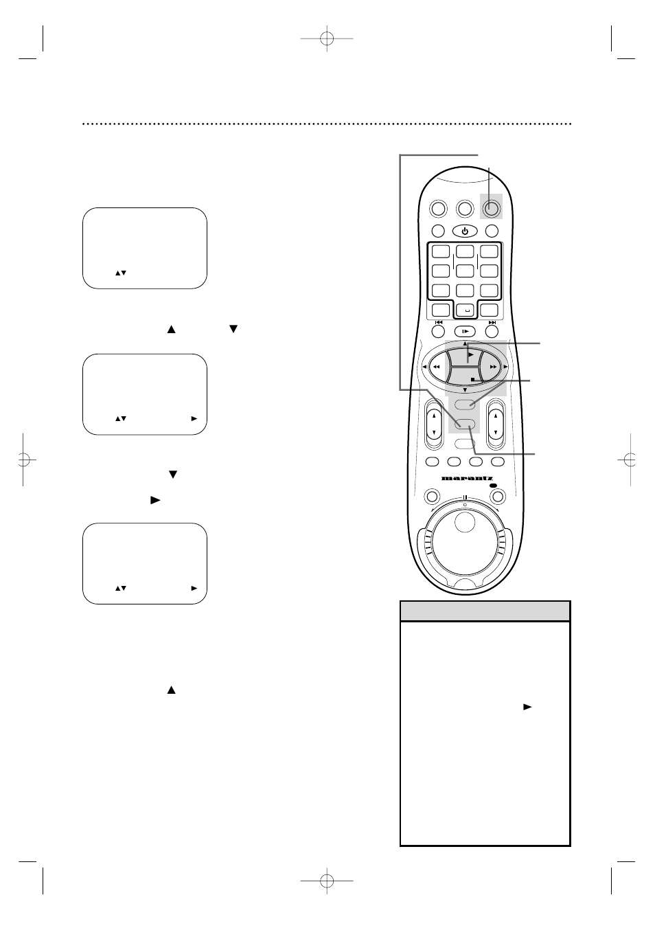 Hi-fi stereo tape playback 57, Helpful hints | Marantz MV5100 User Manual | Page 57 / 82