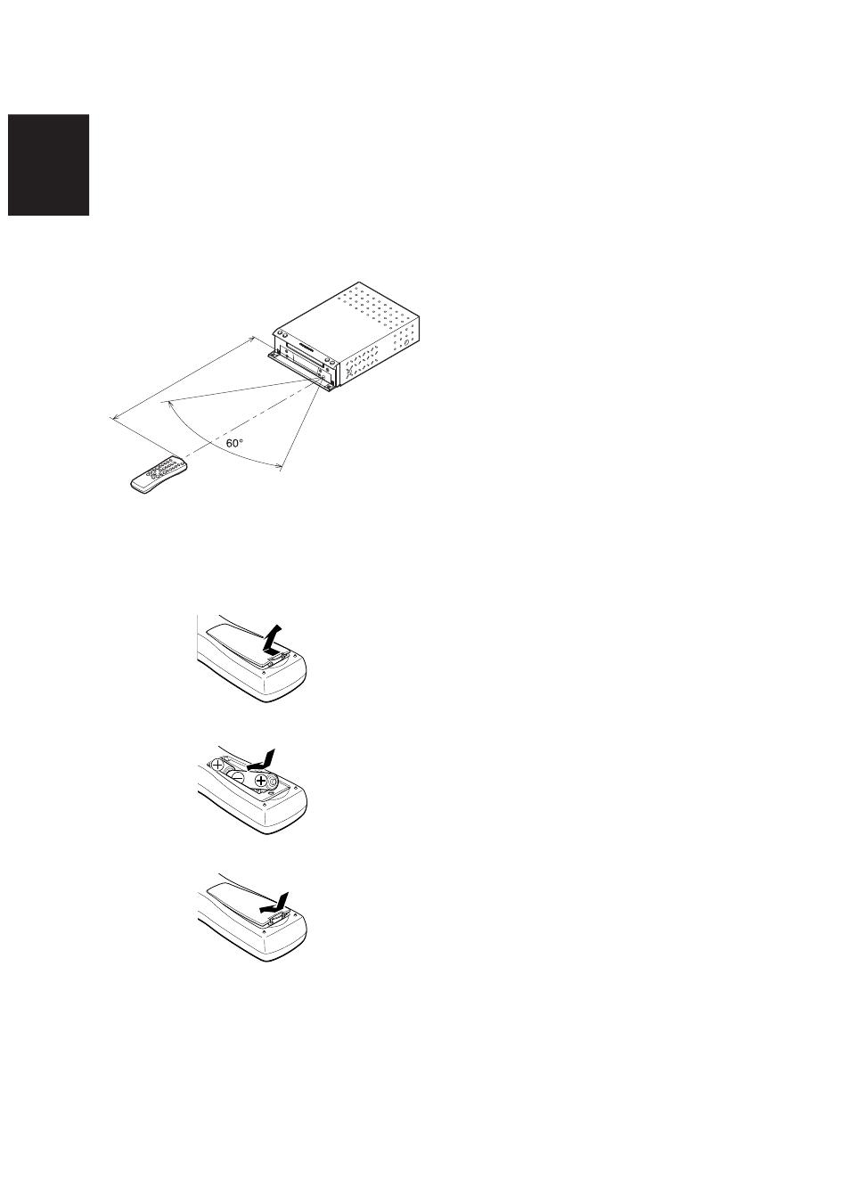 Operation of remote control unit | Marantz CD110 User Manual | Page 9 / 23