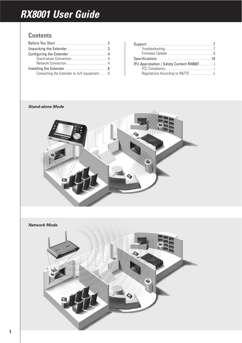 Marantz RX8001 User Manual | Page 4 / 20