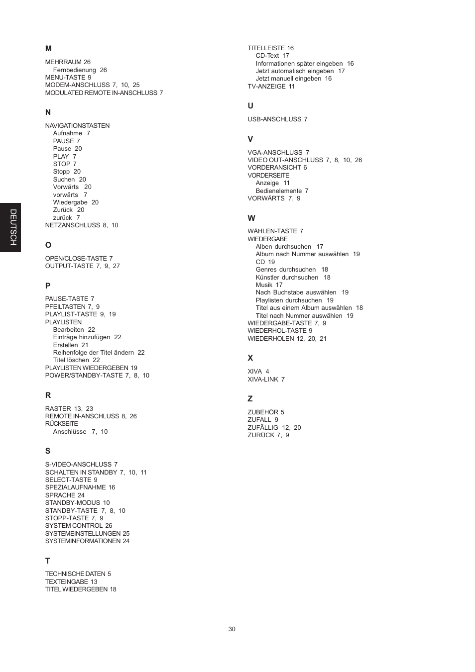 Marantz DH9300 User Manual | Page 124 / 132