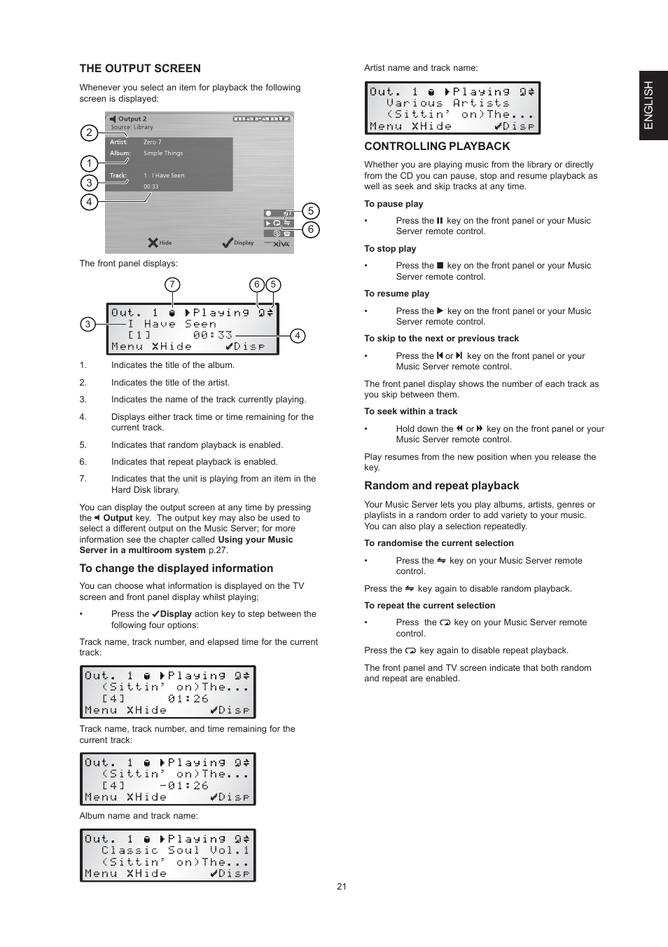 Marantz DH9300 User Manual | Page 23 / 132