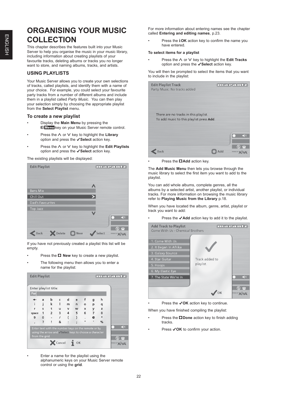 Organising your music collection | Marantz DH9300 User Manual | Page 24 / 132