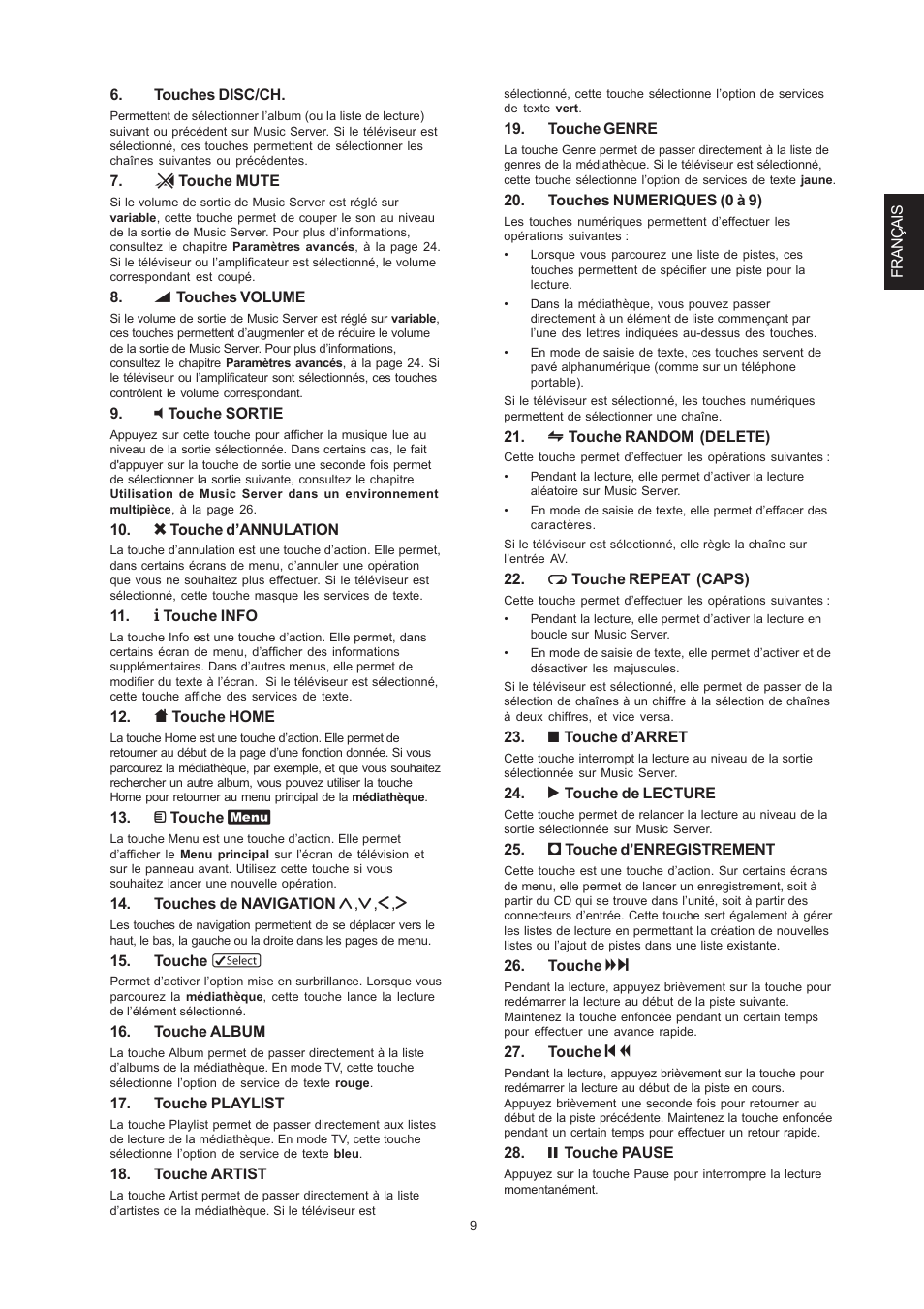 Marantz DH9300 User Manual | Page 43 / 132