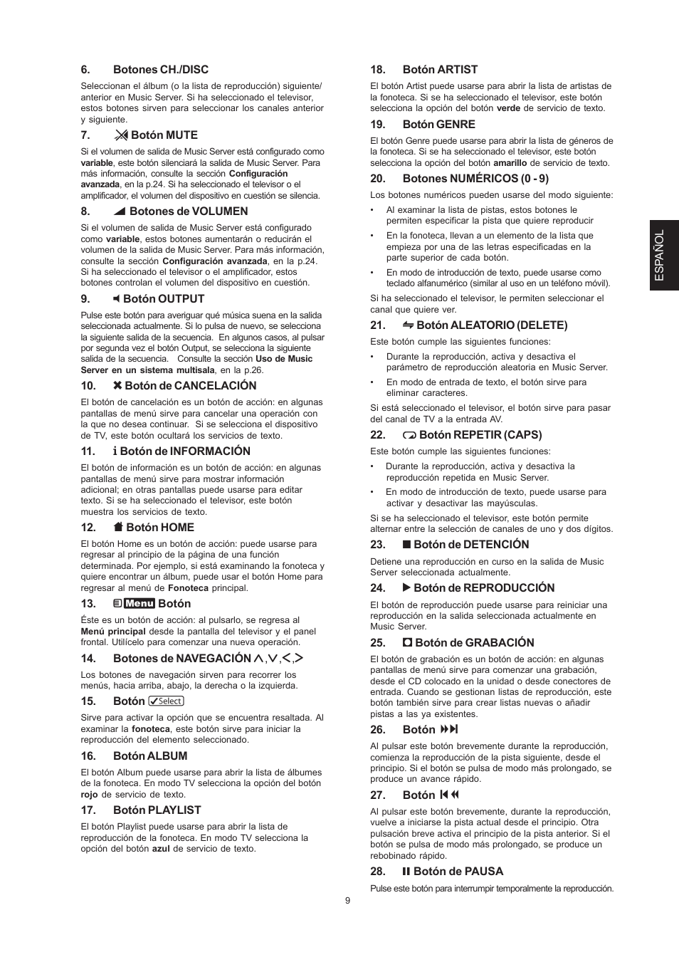 Marantz DH9300 User Manual | Page 73 / 132